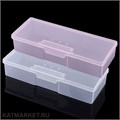 Бокс пластиковый для кистей и инструментов, прозрачный 60817017