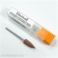 Divinail Полировщик силиконовый Premium 6х16 средний (коричневый), острый 70901052